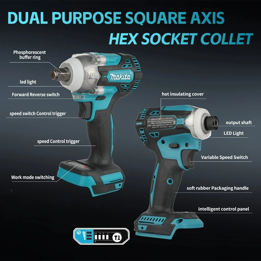 Makita DTW300 Fırçasız Şarj Ed - Makita Drill Dtw300 incelemesi ve fiyatı