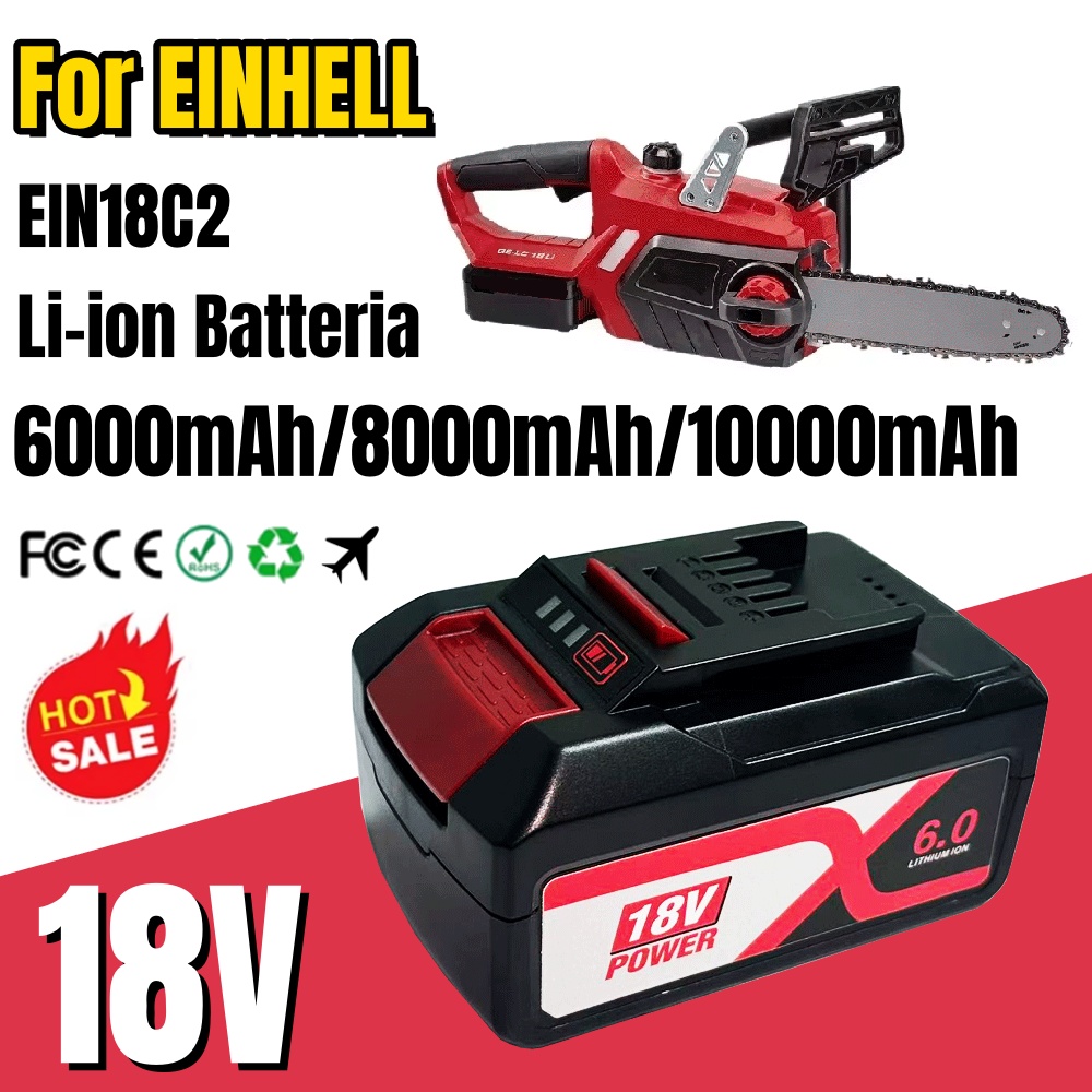 EINHELL TE18 18V 8Ah 6Ah Li-io - Power Xchange Tools incelemesi ve fiyatı