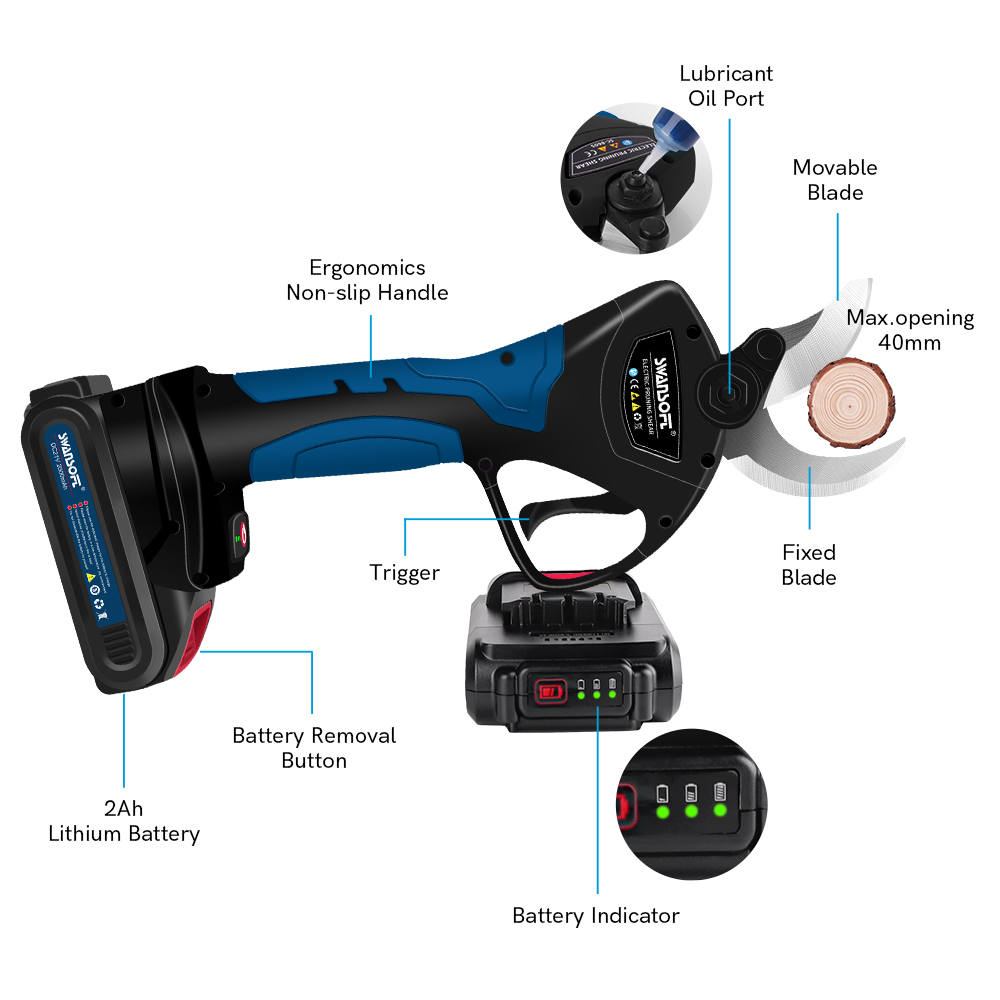 Elektrikli Budama Makası 40MM  - Power Tools In Electrical incelemesi ve fiyatı