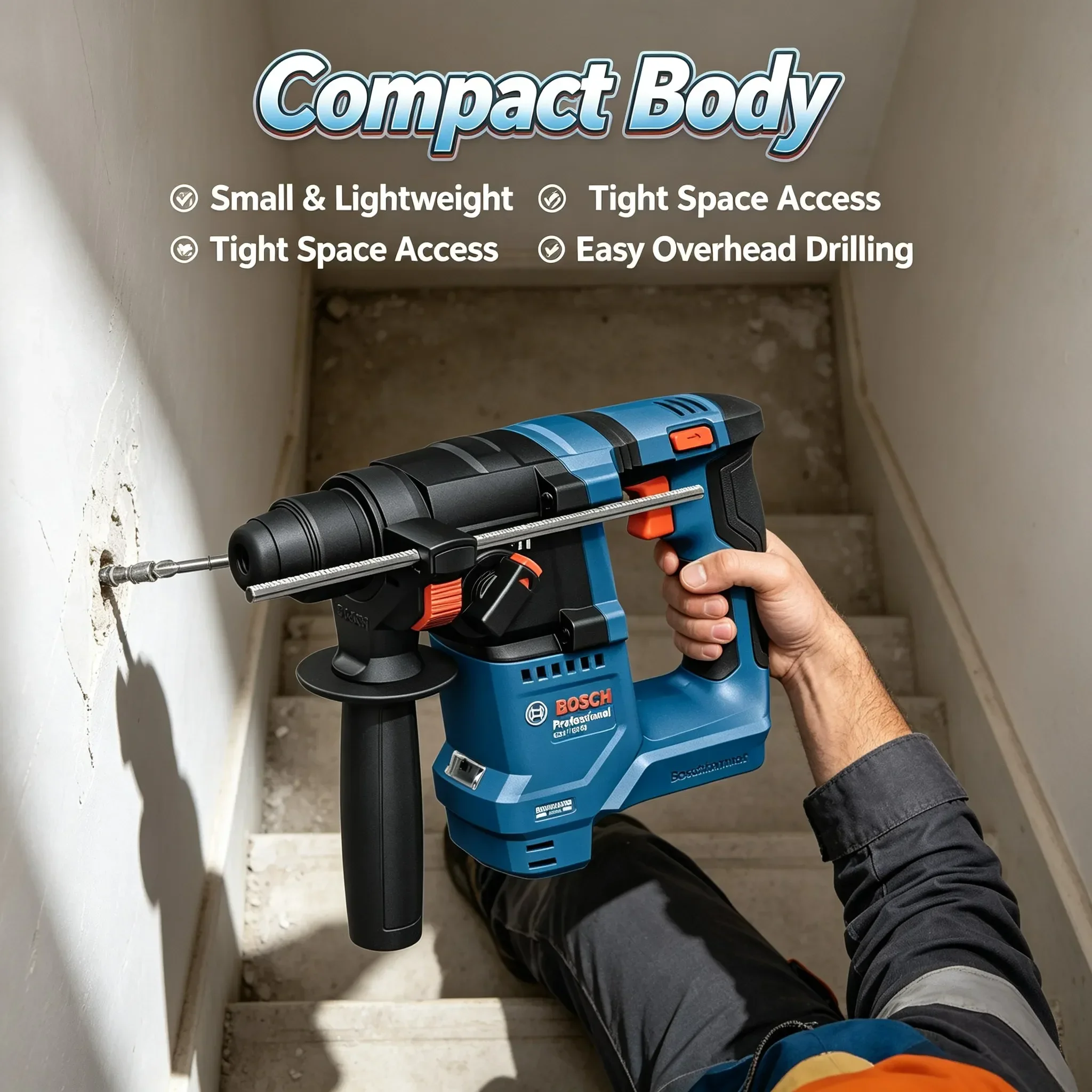 BOSCH GBH 18V-18, SDS Plus uçl - Power Tools Professional incelemesi ve fiyatı